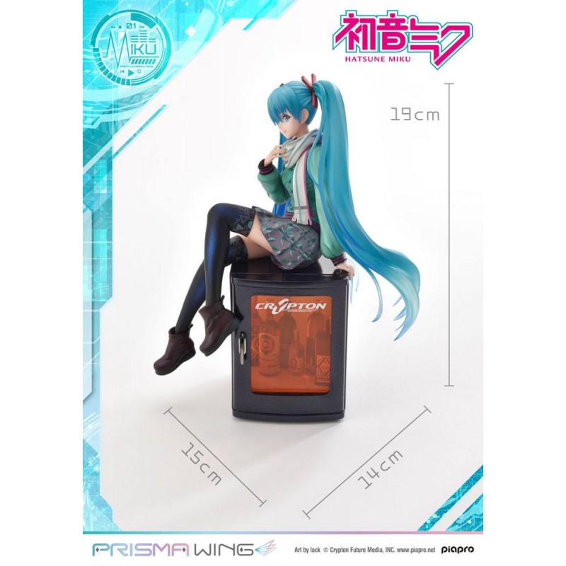 Hatsune Miku statuette PVC 1/7 Prisma Wing Hatsune Miku (Art by lack) 19 cm