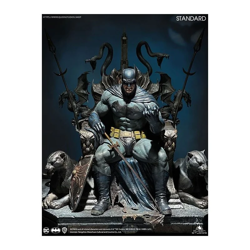 DC Comics statuette 1/4 Batman on Throne 75 cm