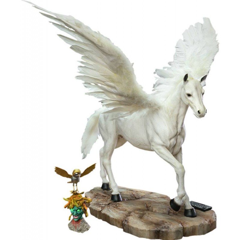 Le Choc des Titans statuette Soft Vinyl Gigantic Ray Harryhausens Pegasus Deluxe Ver. 30 cm