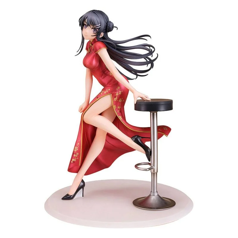 Rascal Does Not Dream of Bunny Girl Senpai statuette 1/7 Mai Sakurajima Chinese Dress Ver. 22 cm