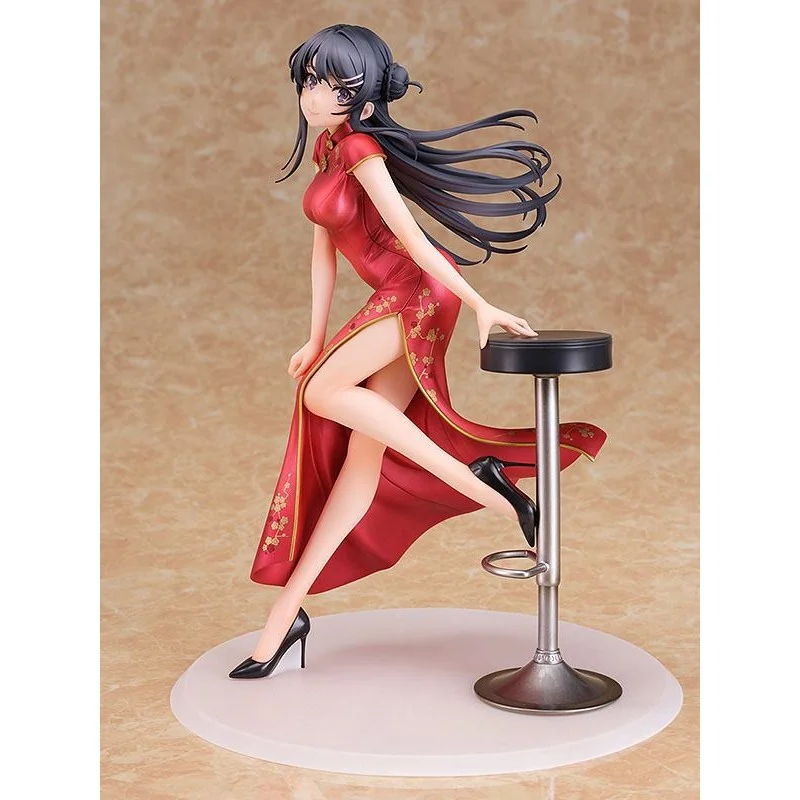 Rascal Does Not Dream of Bunny Girl Senpai statuette 1/7 Mai Sakurajima Chinese Dress Ver. 22 cm