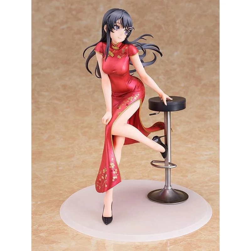 Rascal Does Not Dream of Bunny Girl Senpai statuette 1/7 Mai Sakurajima Chinese Dress Ver. 22 cm