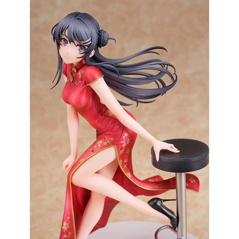 Rascal Does Not Dream of Bunny Girl Senpai statuette 1/7 Mai Sakurajima Chinese Dress Ver. 22 cm