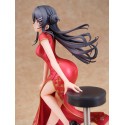 Rascal Does Not Dream of Bunny Girl Senpai statuette 1/7 Mai Sakurajima Chinese Dress Ver. 22 cm