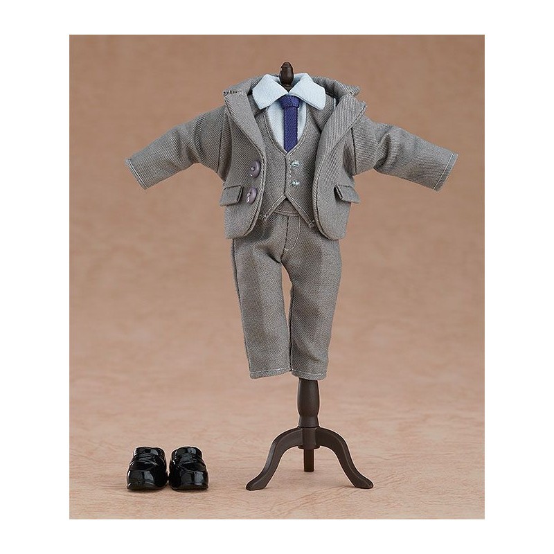 Good Smile Company Original Character accessoires pour figurines Nendoroid Doll Outfit Set: Suit (Gray) (Re-Run)