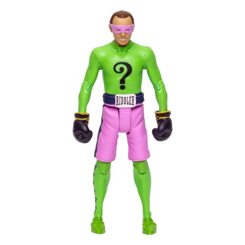 DC Retro figurine Batman 66 The Riddler in Boxing Gloves 15 cm