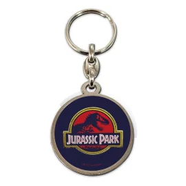 Jurassic Park porte-clés métal Movie Logo 7 cm