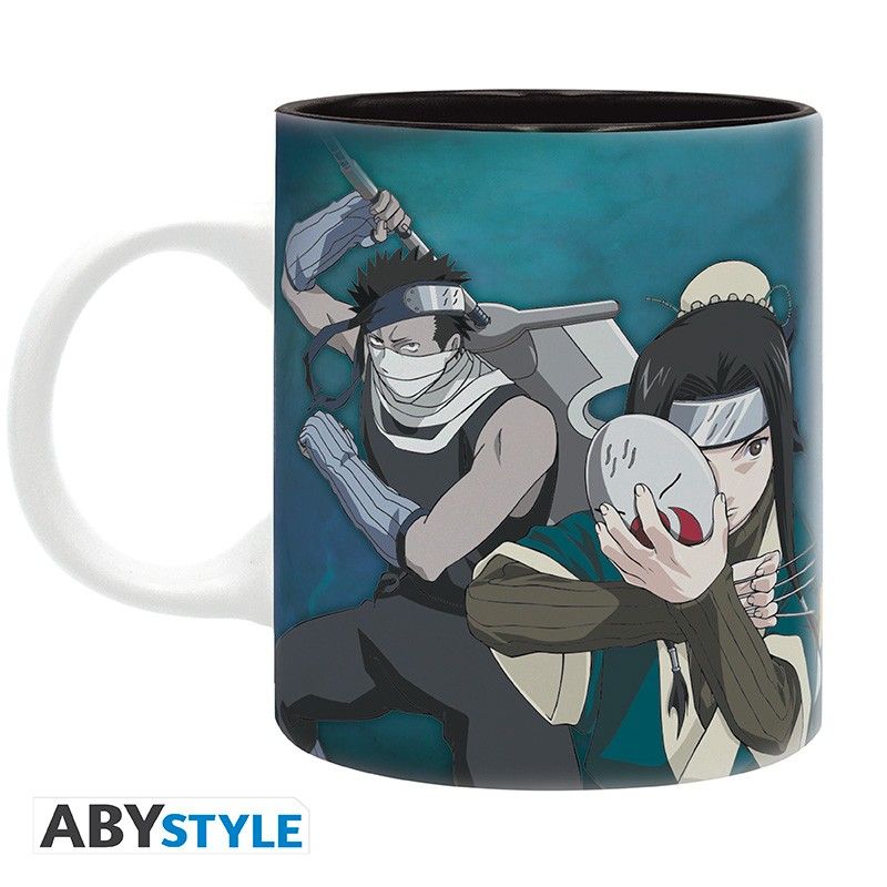 Abystyle NARUTO - Mug - 320 ml - Equipe 7 vs Haku/Zabuza 