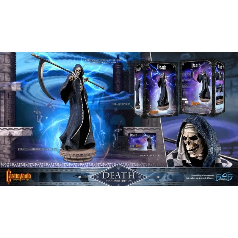 Castlevania Symphony of the Night statuette Death 59 cm