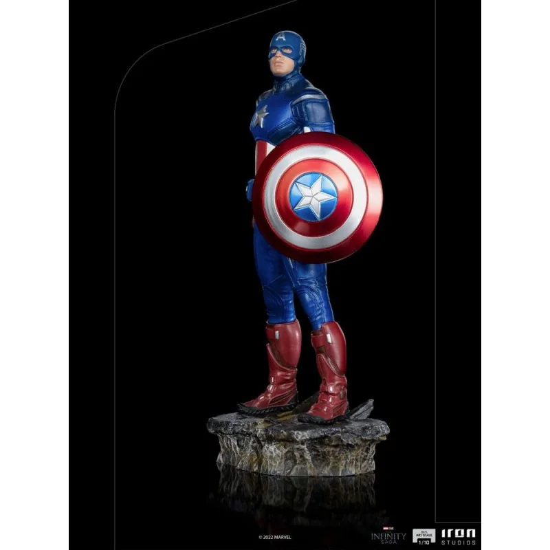 The Infinity Saga statuette BDS Art Scale 1/10 Captain America Battle of NY 23 cm