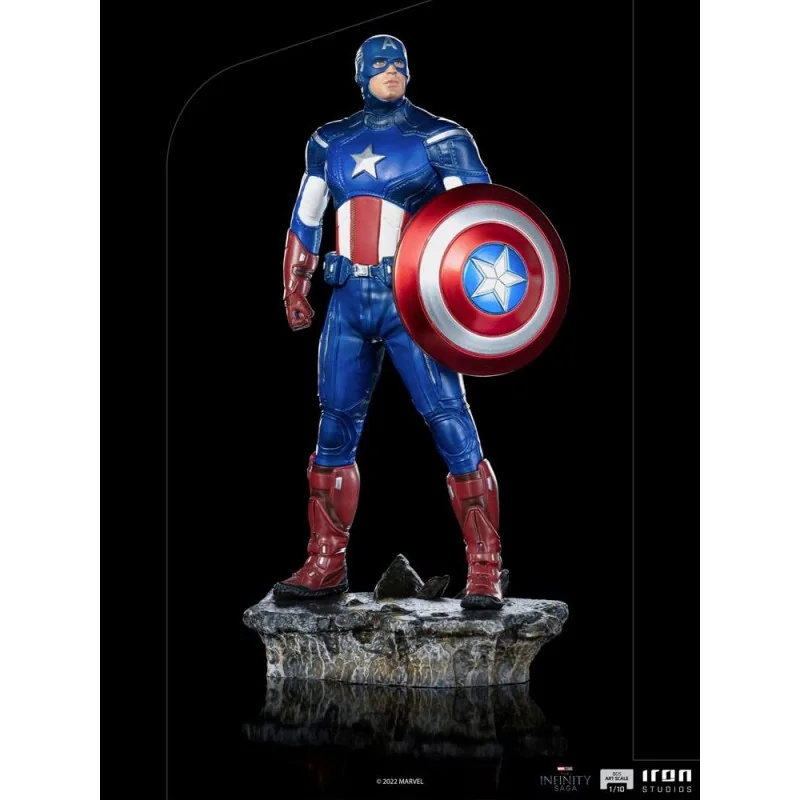 The Infinity Saga statuette BDS Art Scale 1/10 Captain America Battle of NY 23 cm