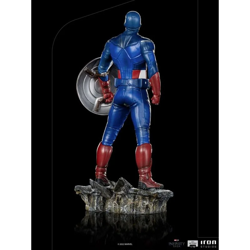 The Infinity Saga statuette BDS Art Scale 1/10 Captain America Battle of NY 23 cm