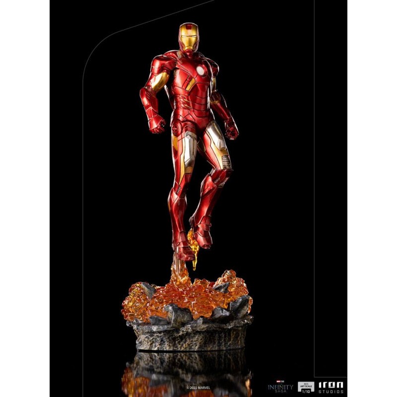 The Infinity Saga statuette BDS Art Scale 1/10 Iron Man Battle of NY 28 cm