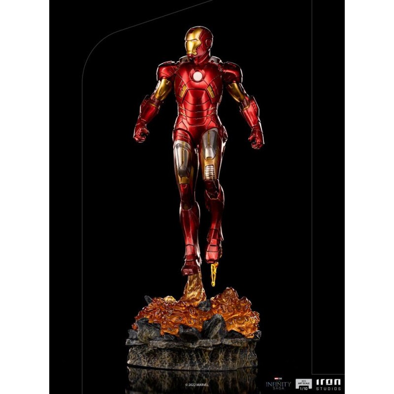 The Infinity Saga statuette BDS Art Scale 1/10 Iron Man Battle of NY 28 cm