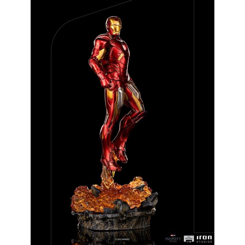 The Infinity Saga statuette BDS Art Scale 1/10 Iron Man Battle of NY 28 cm