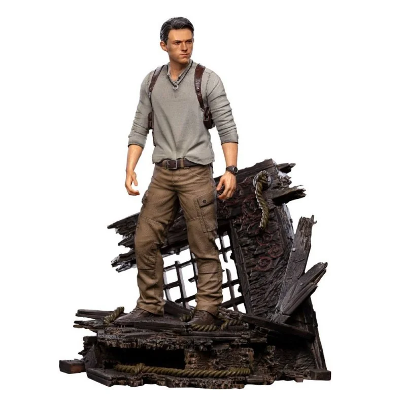 Uncharted Movie statuette Deluxe Art Scale 1/10 Nathan Drake 22 cm