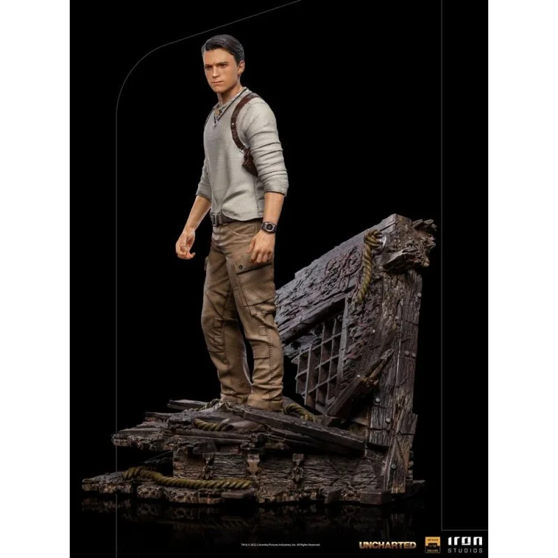 Uncharted Movie statuette Deluxe Art Scale 1/10 Nathan Drake 22 cm