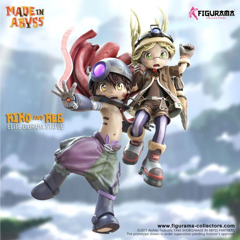 Made in Abyss diorama Elite Fandom 1/6 Riko & Reg 38 cm