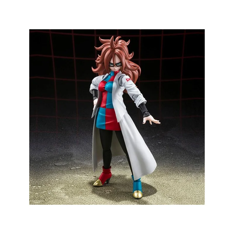 DBZ Fighter Z SH Figuarts Android 21 Lab Coat 14,5cm