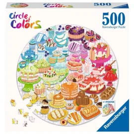 Puzzle rond 500 p - Desserts (Circle of Colors)