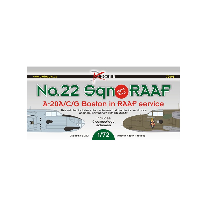 N ° 22 Sq. RAAF (A-20A/C/G)