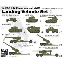 USA Landing Vehicle Set 2 Korean War & WW2Nouvel outillage