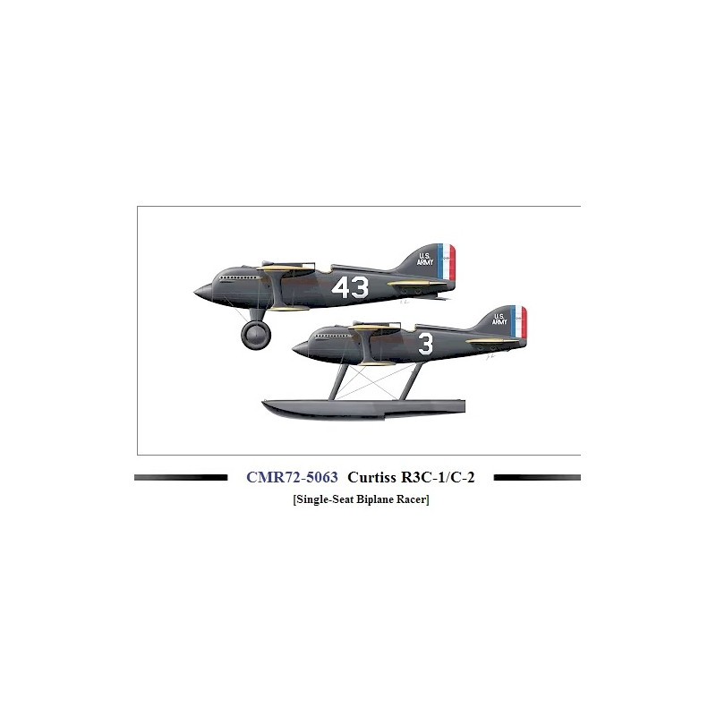 Curtiss R-3C-1 / C-2 MAINTENANT AVEC DES AUTOCOLLANTS !