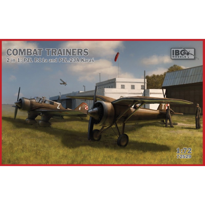 COMBAT TRAINERS 2 en 1 : PZL P.11a et PZL.23A Karas ATTENDUS MI NOVEMBRE !!