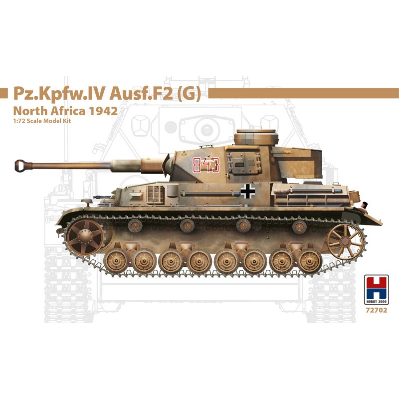 Pz.Kpfw.IV Ausf.F2 (G) Afrique du Nord 1942 - décalcomanies ex-DRAGON + CARTOGRAF