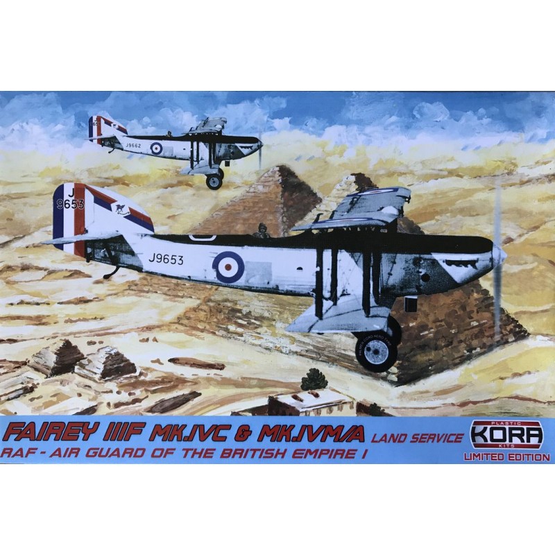 De retour en stock! Fairey IIIF Mk.IVC/Mk.IVMA RAF comprend des pièces gravées