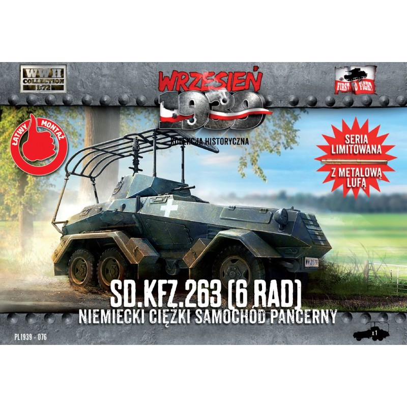 Sd.Kfz.263 6-rad - Voiture blindée lourde allemande