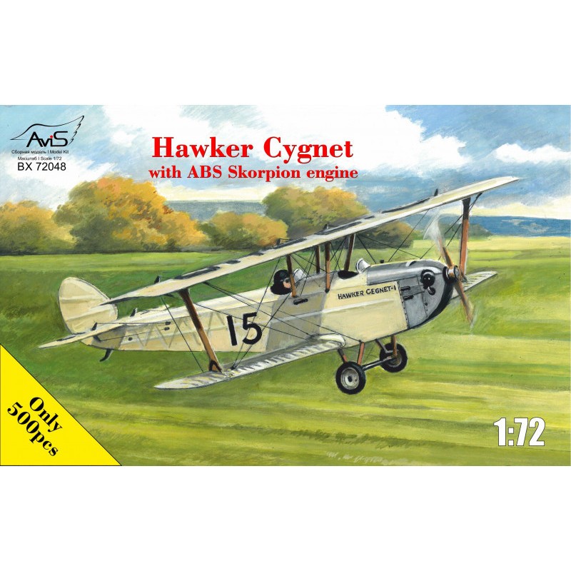 Hawker Cygnet avec moteur ABS Skorpion