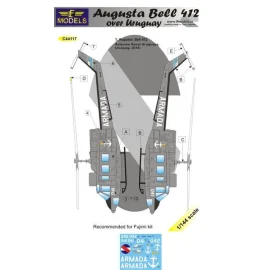 Augusta-Bell 412 au-dessus d'Uruquay