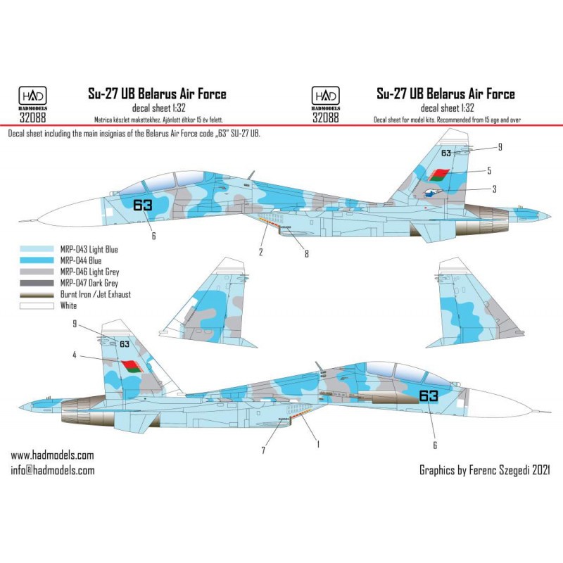 Sukhoi Su-27UB Biélorussie