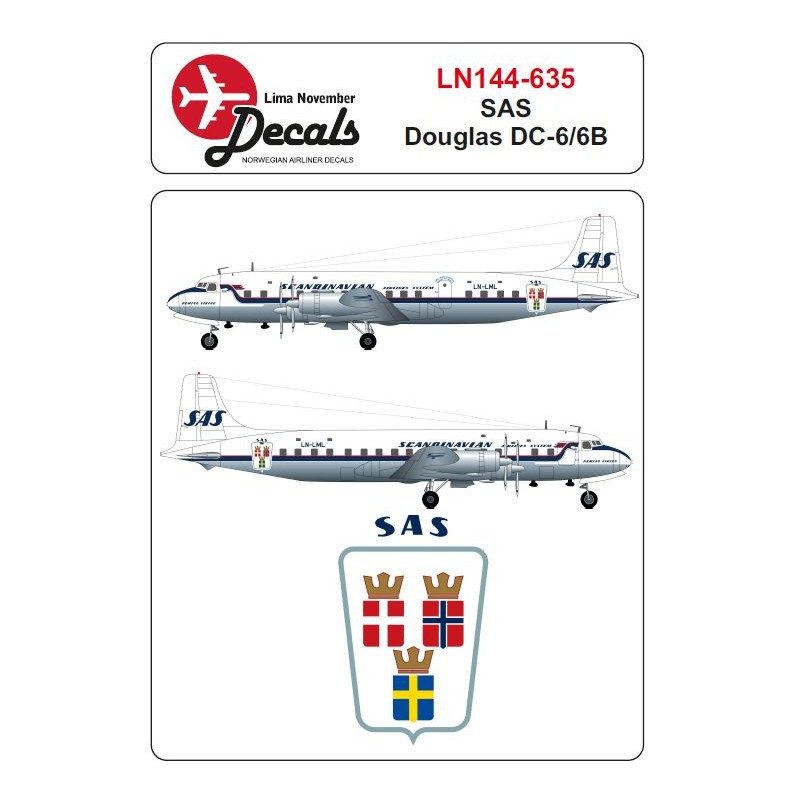 SAS Douglas DC-6B