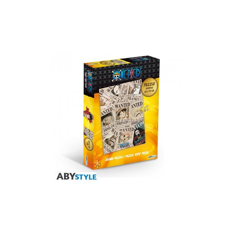 Puzzle Abystyle ONE PIECE - Puzzle 1000 pièces - Wanted