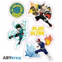 MY HERO ACADEMIA - Stickers - 16x11cm/ 2 planches - Heros Villains