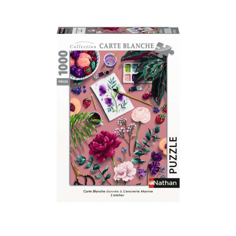 Puzzle N 1000 p - L'atelier / L'encrerie Marine (Collection Carte blanche)