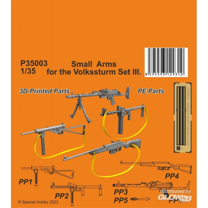 Armes légères pour le Volkssturm Set III.