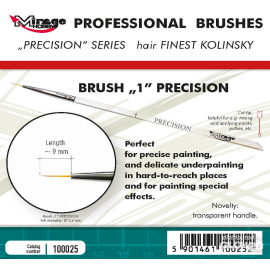 MIRAGE BROSSE PRECISION KOLINSKY TAILLE 1