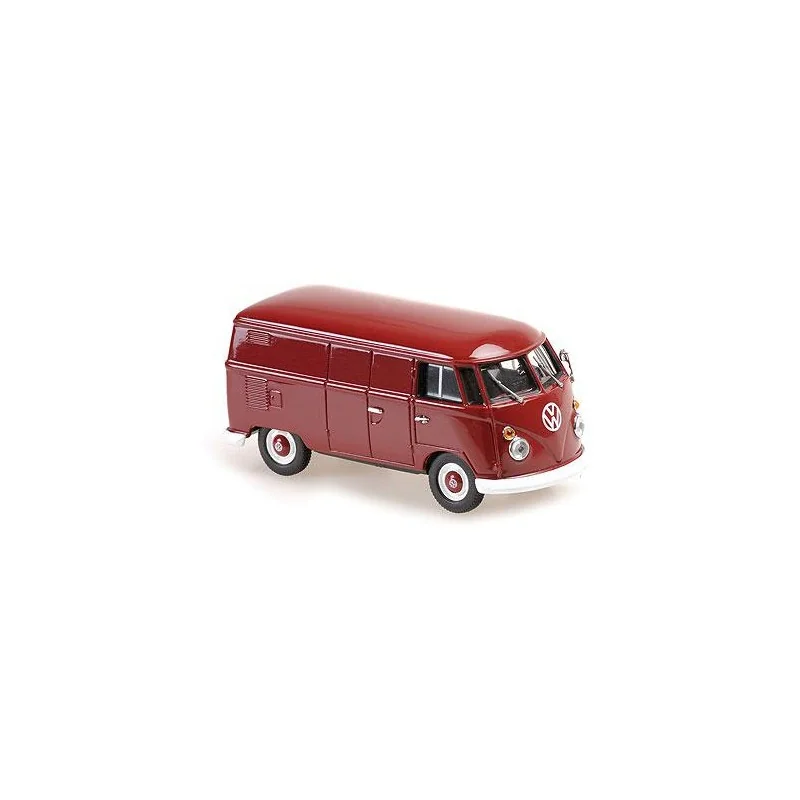 Vw t1 kastenwagen rouge fonce '63