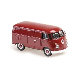 Vw t1 kastenwagen rouge fonce '63