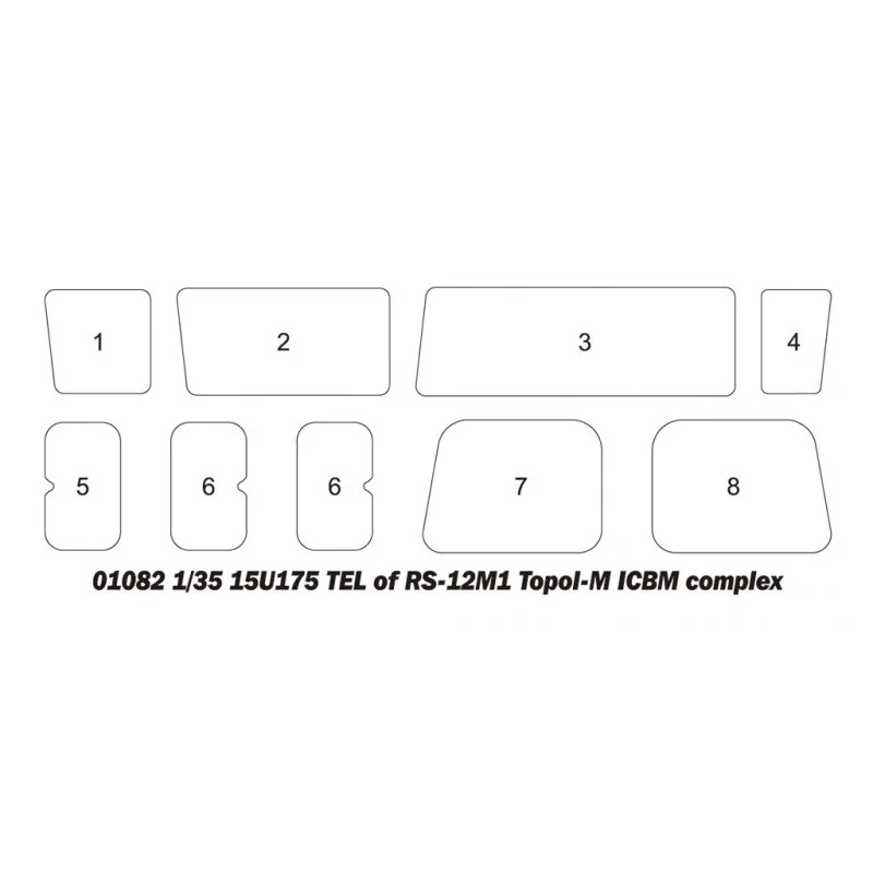 15U175 TEL du complexe ICBM RS-12M1 Topol-M