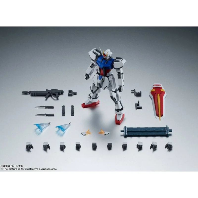 Mobile Suit Gundam Seed figurine Robot Spirits (Side MS) GAT-X105 Strike Gundam ver. A.N.I.M.E. 12 cm