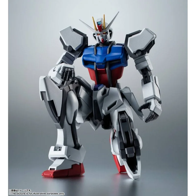 Mobile Suit Gundam Seed figurine Robot Spirits (Side MS) GAT-X105 Strike Gundam ver. A.N.I.M.E. 12 cm