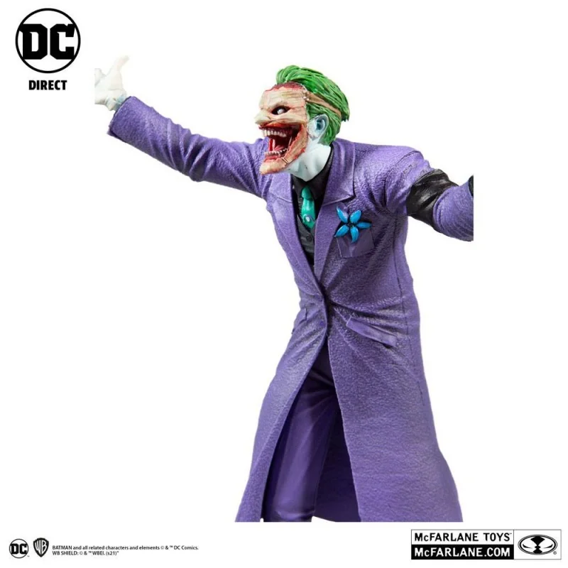 DC Comics statuette 1/10 The Joker Purple Craze: The Joker by Greg Capullo 18 cm