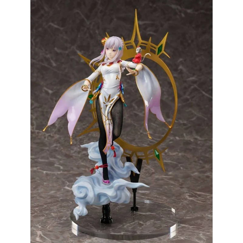 Re:ZERO -Starting Life in Another World- statuette PVC 1/7 Emilia China Dress Ver. 38 cm