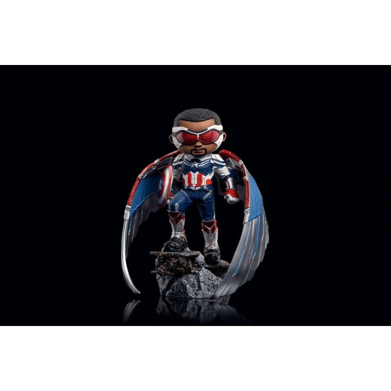 Captain America figurine Mini Co. PVC Sam Wilson 17 cm