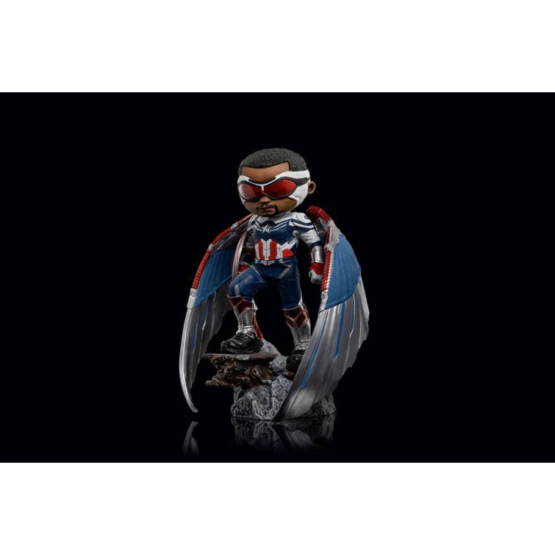 Captain America figurine Mini Co. PVC Sam Wilson 17 cm