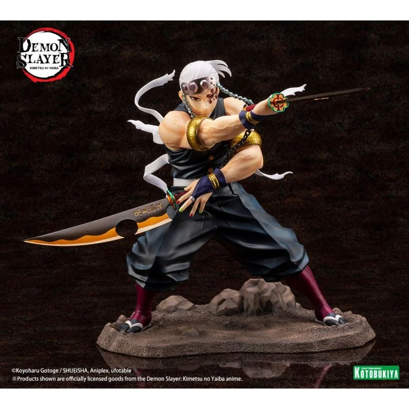 Demon Slayer: Kimetsu no Yaiba statuette PVC ARTFXJ 1/8 Tengen Uzui Bonus Edition 23 cm